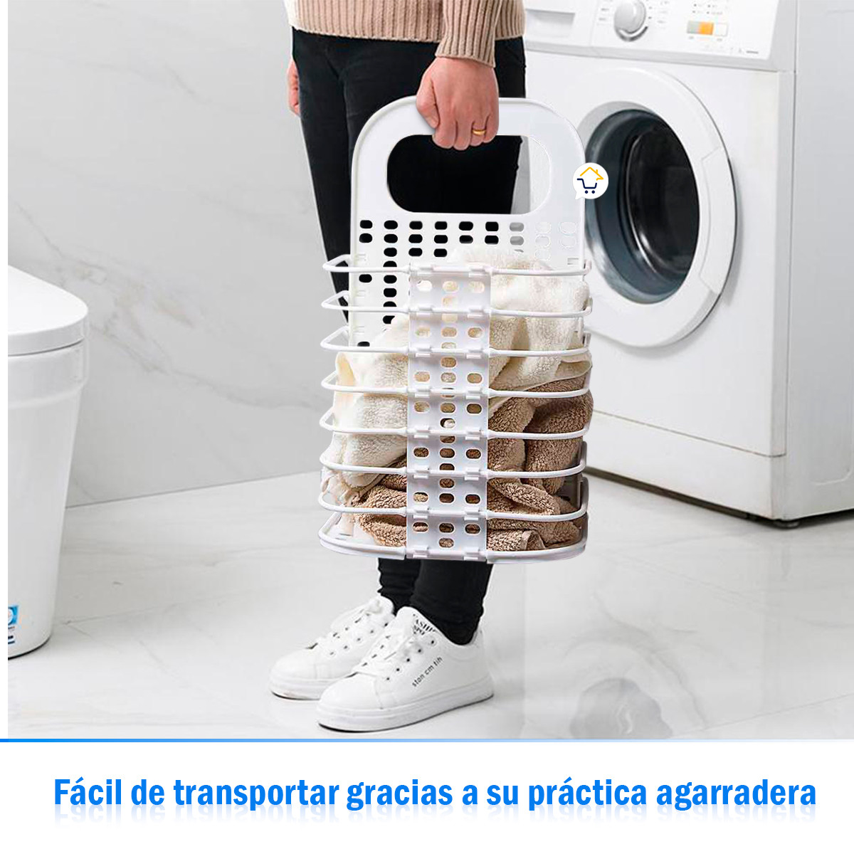 Miniatura 2 de Organizador Ropa Sucia Cesta 426R